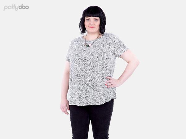 Schnittmuster Allie Damen Bluse + Kleid by pattydoo